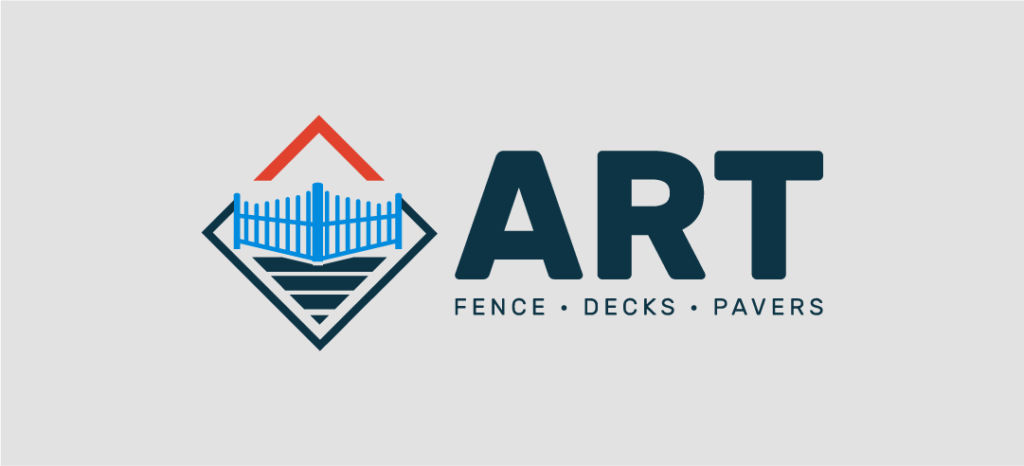 a logo for a fence company